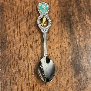 Silver Souvenir Spoon with Fort Worth Crest